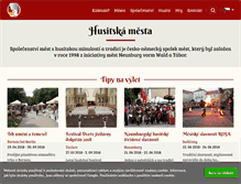 Tablet Screenshot of husitskamesta.net